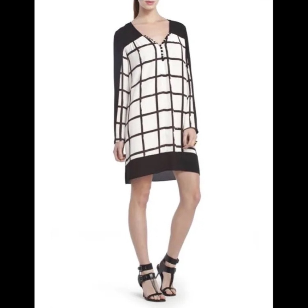 BCBG MaxAzria Giada Dress black & white